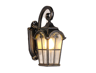 Светильник ландшафтный Elektrostandard Mira a025301 Mira D 60Вт IP33 E27 чёрное золото