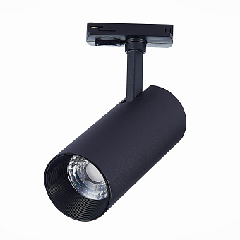 Трековый светильник ST Luce MONO ST350.446.20.36 20Вт LED матовый чёрный для однофазного трека