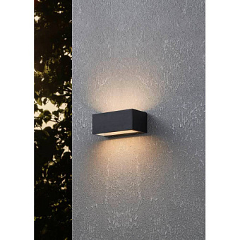 Светильник фасадный EGLO SPONGANO 900885 10Вт IP65 LED чёрный