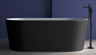 Ванна акриловая Abber AB9209MB 170х80см отдельностоящая