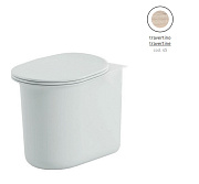 Унитаз приставной ArtCeram Chic CHV002 45 00 безободковый