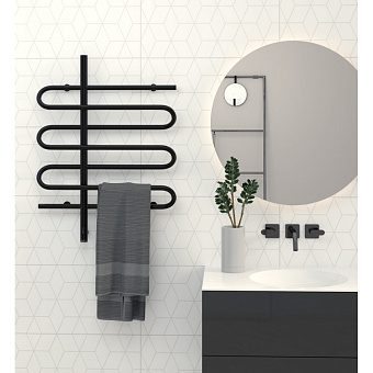 Полотенцесушитель СУНЕРЖА 31-0550-8060 чёрный матовый