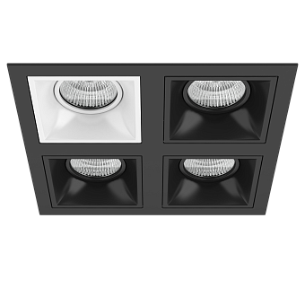 Светильник точечный встраиваемый Lightstar Domino D54706070707 50Вт GU5.3