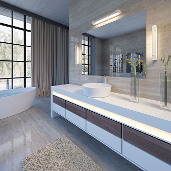 Светильник настенный Odeon HIGHTECH 3887/18WW 18Вт LED