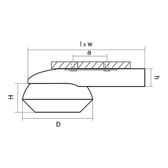 Светильник точечный накладной Lightstar Orbe 51319 15Вт LED