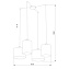 Светильник подвесной TK Lighting Juta 6585 60Вт E27