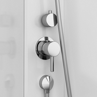 Душевая кабина AM-PM X-Joy W88C-301-090WT64 90х90х205см стекло прозрачное