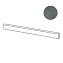 Плинтус ABK Atlantis PF60006508 Battiscopa Smoke Ret 5,5х120см 0,396кв.м.