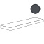 Плитка для ступеней ABK Crossroad Chalk PF60001226 Ang.Top Sx Coal Ret 120х32см 0,384кв.м. матовая/противоскользящая