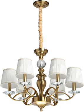 Люстра подвесная Chiaro Сильвия 404010606 240Вт 6 лампочек E14