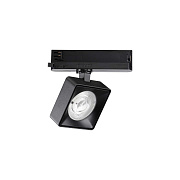 Трековый светильник IDEAL LUX POV 296357 22Вт LED чёрный для трёхфазного трека