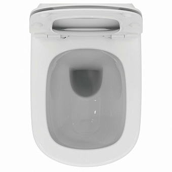 Унитаз подвесной IDEAL STANDARD TESI T355101 безободковый с микролифтом