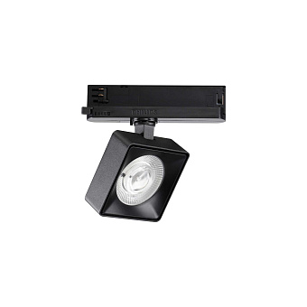 Трековый светильник IDEAL LUX POV 296357 22Вт LED чёрный для трёхфазного трека