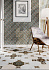 Вставка KERAMA MARAZZI Стемма OS\A88\1146H коричневый/белый 9,9х9,9см 0,294кв.м.