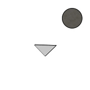 Вставка Atlas Concord Италия Boost Natural A7M9 Coal Corner A.E. 1х1см 0,002кв.м.