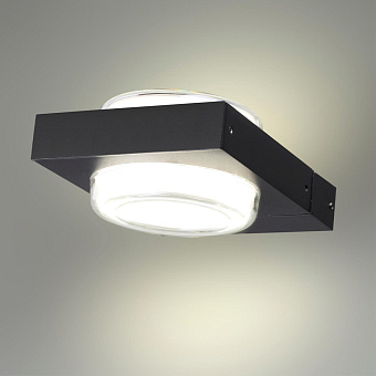 Светильник фасадный Odeon VART 6654/6WL 6Вт IP54 LED чёрный