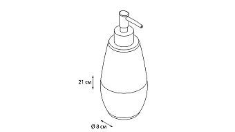 Дозатор FIXSEN Deco FX-280-1 бежевый