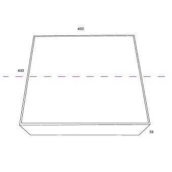Светильник потолочный Maytoni Zon C067CL-L48B3K 48Вт LED