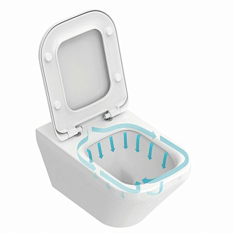 Унитаз подвесной IDEAL STANDARD TONIC II K316701 безободковый с микролифтом