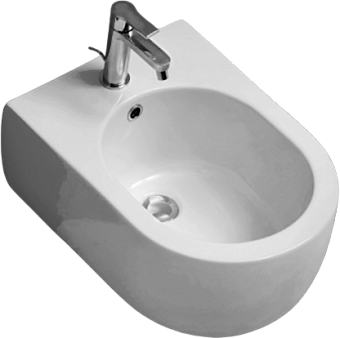 Биде подвесное Kerasan Flo 312501*1