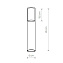 Плафон Nowodvorski Cameleon Cylinder L 8537 350х60мм прозрачный