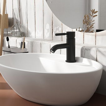 Смеситель для раковины WASSERKRAFT Gollach 3300 3305 чёрный