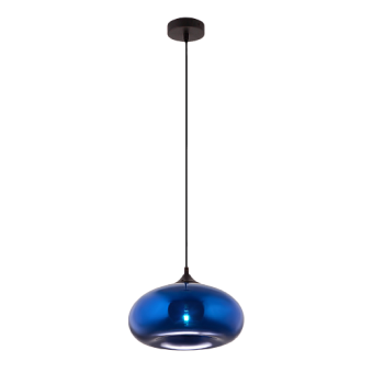 Светильник подвесной Eurosvet YORK 50166/1 синий 40Вт E27