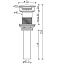 Донный клапан Ceramica Nova CN2000CH