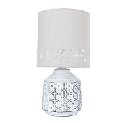 Настольная лампа Arte Lamp BUNDA A4007LT-1WH 40Вт E14