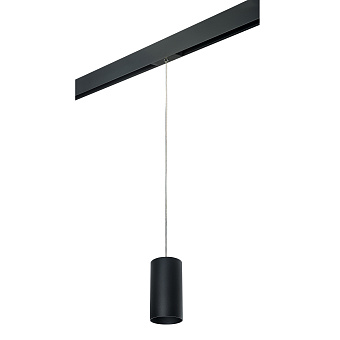 Трековый светильник Lightstar Rullo PRORP6487 50Вт GU10 чёрный для однофазного трека