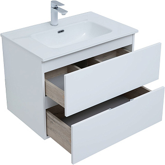 Тумба под раковину подвесная AQUANET Алвита New 303909 46х70х51,3см