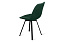 Кухонный стул поворотный AERO 45х52х87см велюр/сталь Dark Green