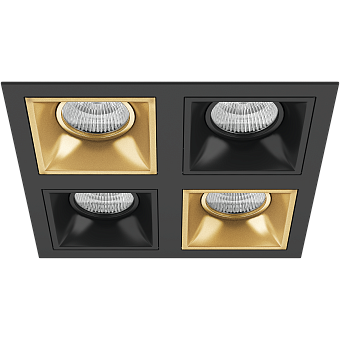 Светильник точечный встраиваемый Lightstar Domino D54703070307 50Вт GU5.3