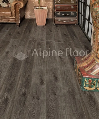 Виниловый ламинат Alpine Floor Дуб Торфяной ЕСО 7-11 1524х180х8мм 43 класс 2,2кв.м