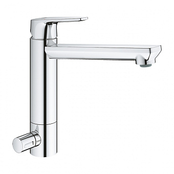 Смеситель для кухни GROHE Bauedge 31696000 традиционный излив хром