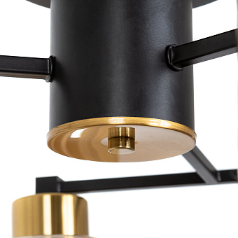 Люстра потолочная Arte Lamp LEO A7027PL-8BK 40Вт 8 лампочек E14
