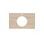 Столешница KERAMA MARAZZI Plaza Modern PL5.SG560400R\80 Керамогранит 48х79,6см Риальто песочный