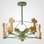 Люстра потолочная ImperiumLOFT Giraffe 151530-26 300Вт 5 лампочек E27
