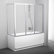 Стеклянная шторка на ванну RAVAK APSV 95010U02Z1 137х70см