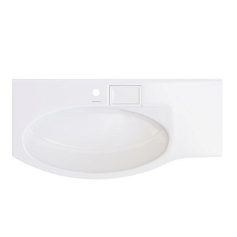 Раковина накладная KERAMA MARAZZI Riva RV.wb.100Lh 100х48см