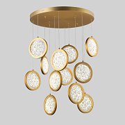 Люстра потолочная ImperiumLOFT Cameo 192915-26 96Вт 12 лампочек LED