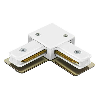 Коннектор Lightstar 502126 белый для однофазного трека