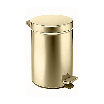 Мусорное ведро Bongio Hotelerie 04102OR00 золото 3л с педалью