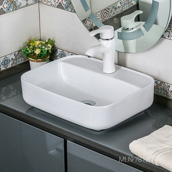 Раковина накладная MELANA 78180-805 51х41см