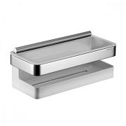 Полка в ванную квадратная Keuco Collection Moll 12759010000 1-ярусная 11х24см хром