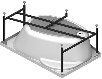 Ванна акриловая RADOMIR Vannesa Монти 2-01-0-2-1-213 150х105см угловая