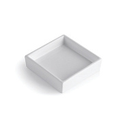 Мыльница Bertocci Ceramiche 123 4605 0000 белая керамика