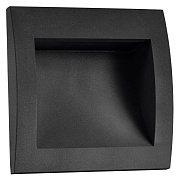 Светильник фасадный Lightstar Estra 383672 5Вт IP55 LED чёрный