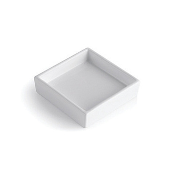 Мыльница Bertocci Ceramiche 123 4605 0000 белая керамика