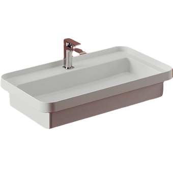 Раковина встраиваемая сверху ArtCeram FUORI SCALA TFL035 05 00 80,5х45,5см